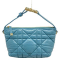 Dior Cannage Nomad Pouch Navy Mini Bag Leather