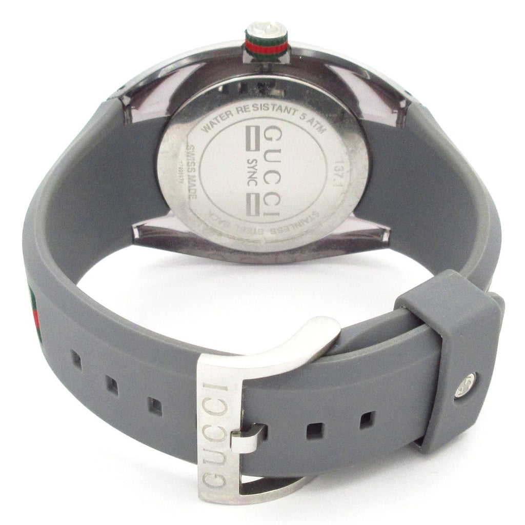 Gucci Watch Sink 137.1 Silver — view 3