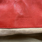 Bottega Veneta Tote Intrecha to Red Leather — view 8