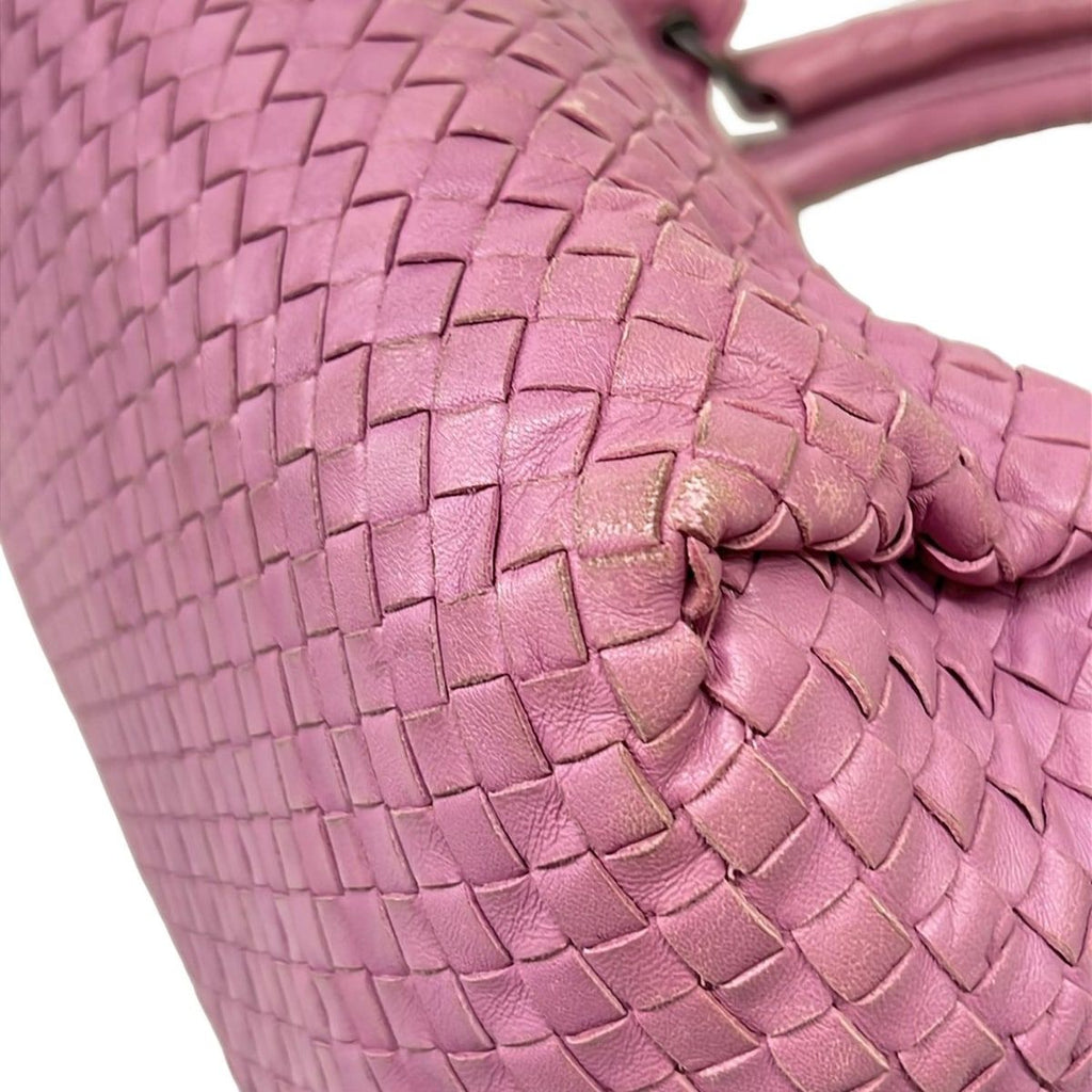Bottega Veneta Tote Parachute Pink Leather — view 6