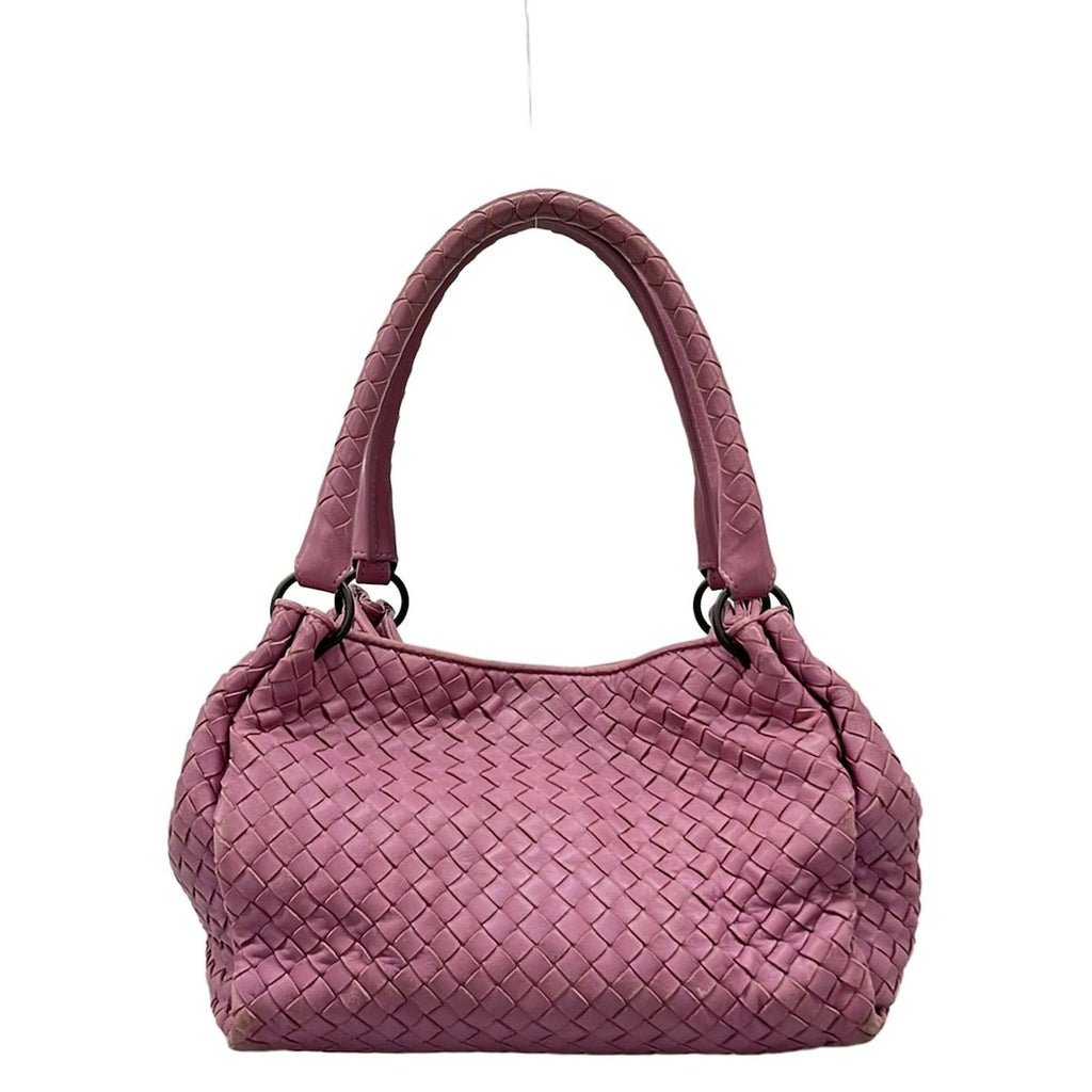 Bottega Veneta Tote Parachute Pink Leather