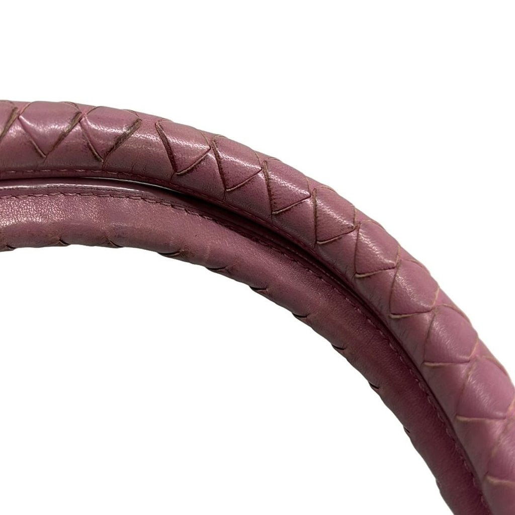 Bottega Veneta Tote Parachute Pink Leather — view 9