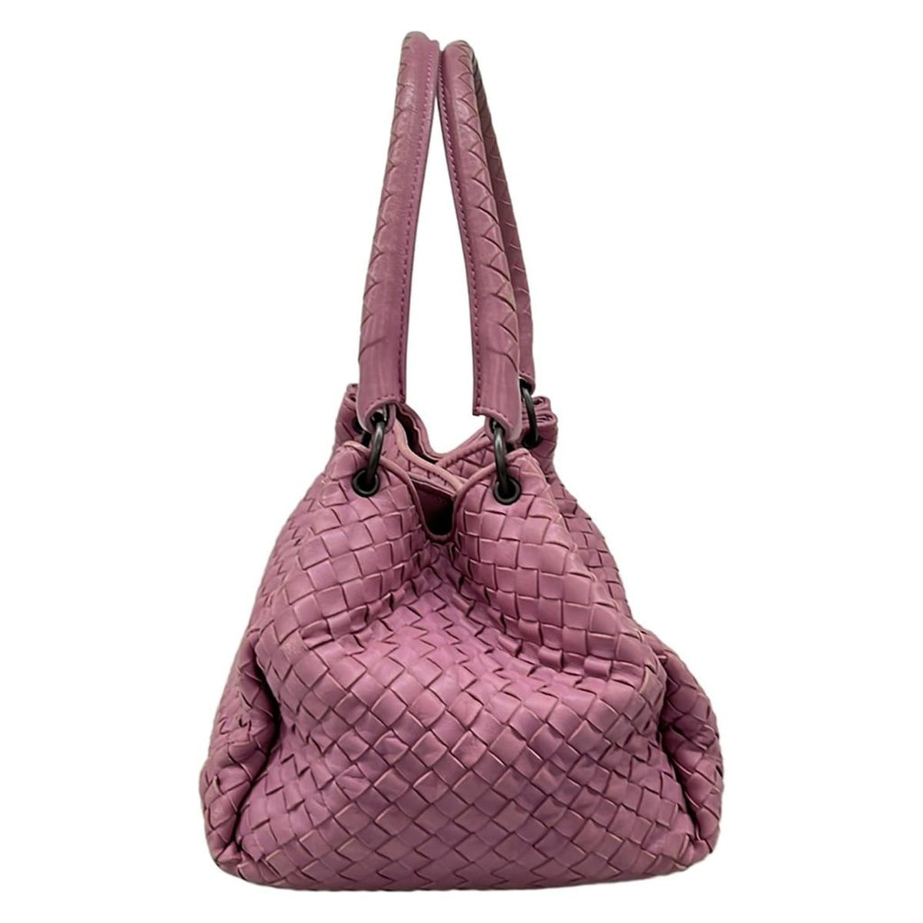 Bottega Veneta Tote Parachute Pink Leather — view 4