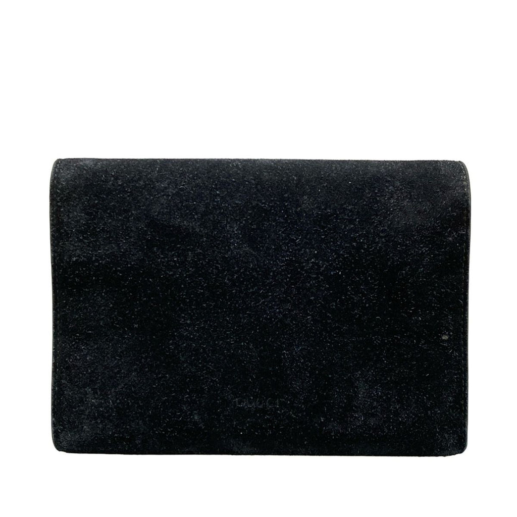 Gucci Wallet Dionysus Black Chain Strap Removable Shoulder — view 2