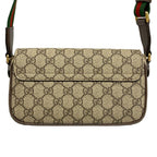 Gucci Shoulder Bag Ophidia Beige Dark Brown Multi Leather — view 3