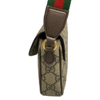 Gucci Shoulder Bag Ophidia Beige Dark Brown Multi Leather — view 4