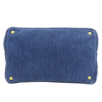Prada Canapa 2-Way Handbag Denim — view 4