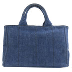 Prada Canapa 2-Way Handbag Denim — view 2