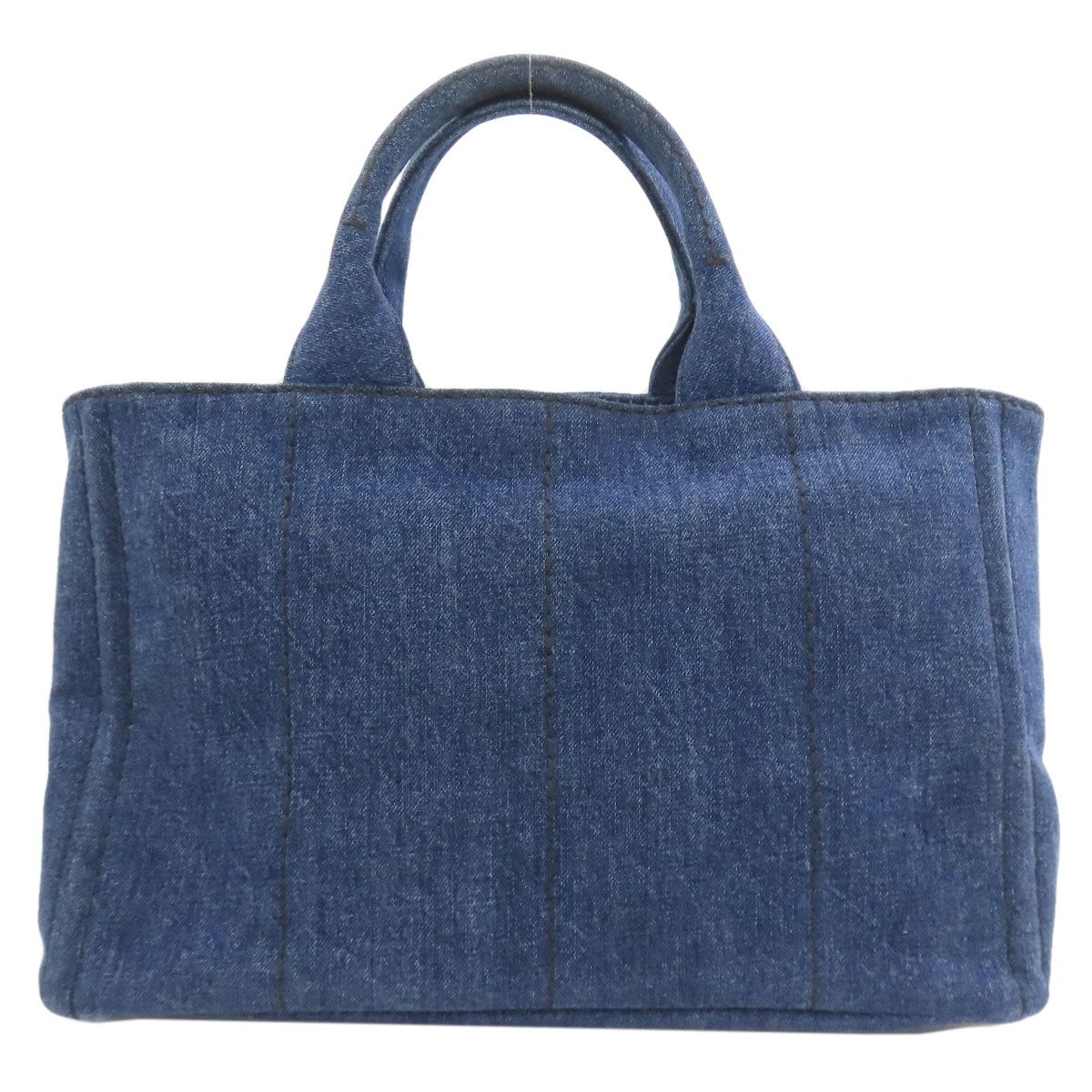 Prada Canapa 2-Way Handbag Denim — view 2