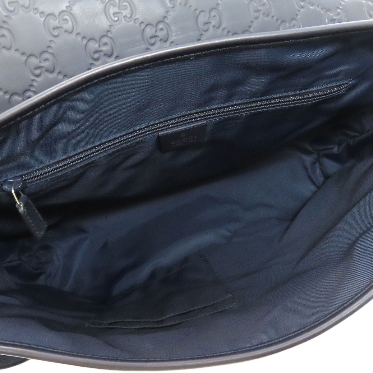 Gucci Messenger GG Signature Guccissima Shoulder Bag Leather — view 5