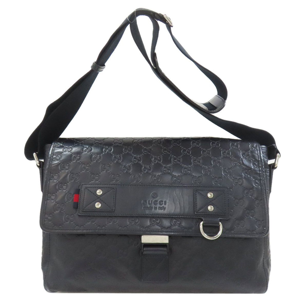 Gucci Messenger GG Signature Guccissima Shoulder Bag Leather