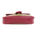 Gucci GG Marmont Shoulder Bag Canvas Calf — view 4