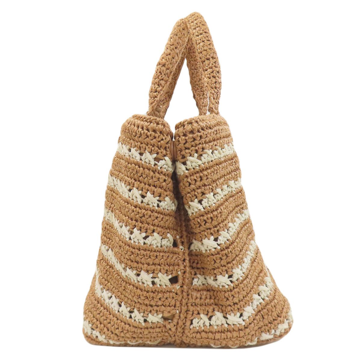Prada Canapa Handbag Raffia — view 3