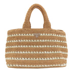 Prada Canapa Handbag Raffia