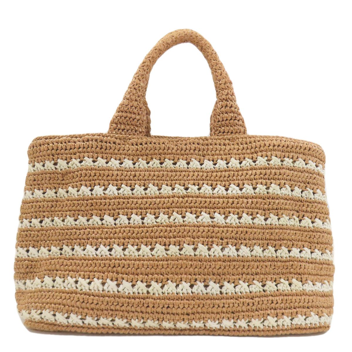 Prada Canapa Handbag Raffia — view 2