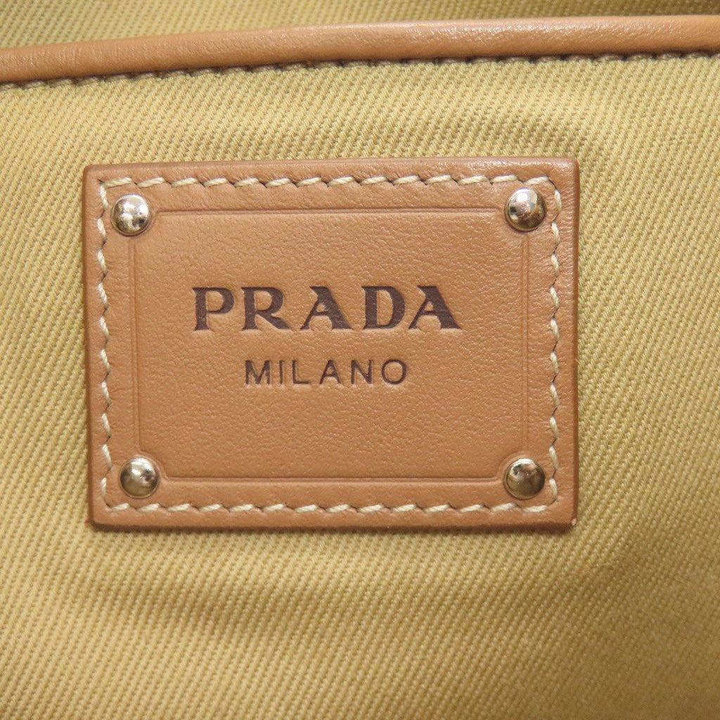 Prada Canapa Handbag Raffia — view 6
