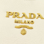 Prada Logo Shoulder Bag Calf — view 8