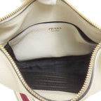 Prada Logo Shoulder Bag Calf — view 5