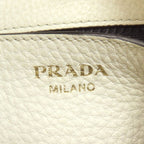 Prada Logo Shoulder Bag Calf — view 6