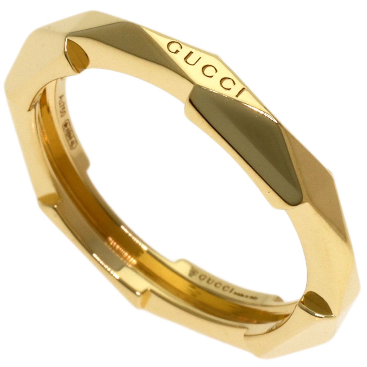 Gucci Studs Ring Link to Love 18k Yellow Gold