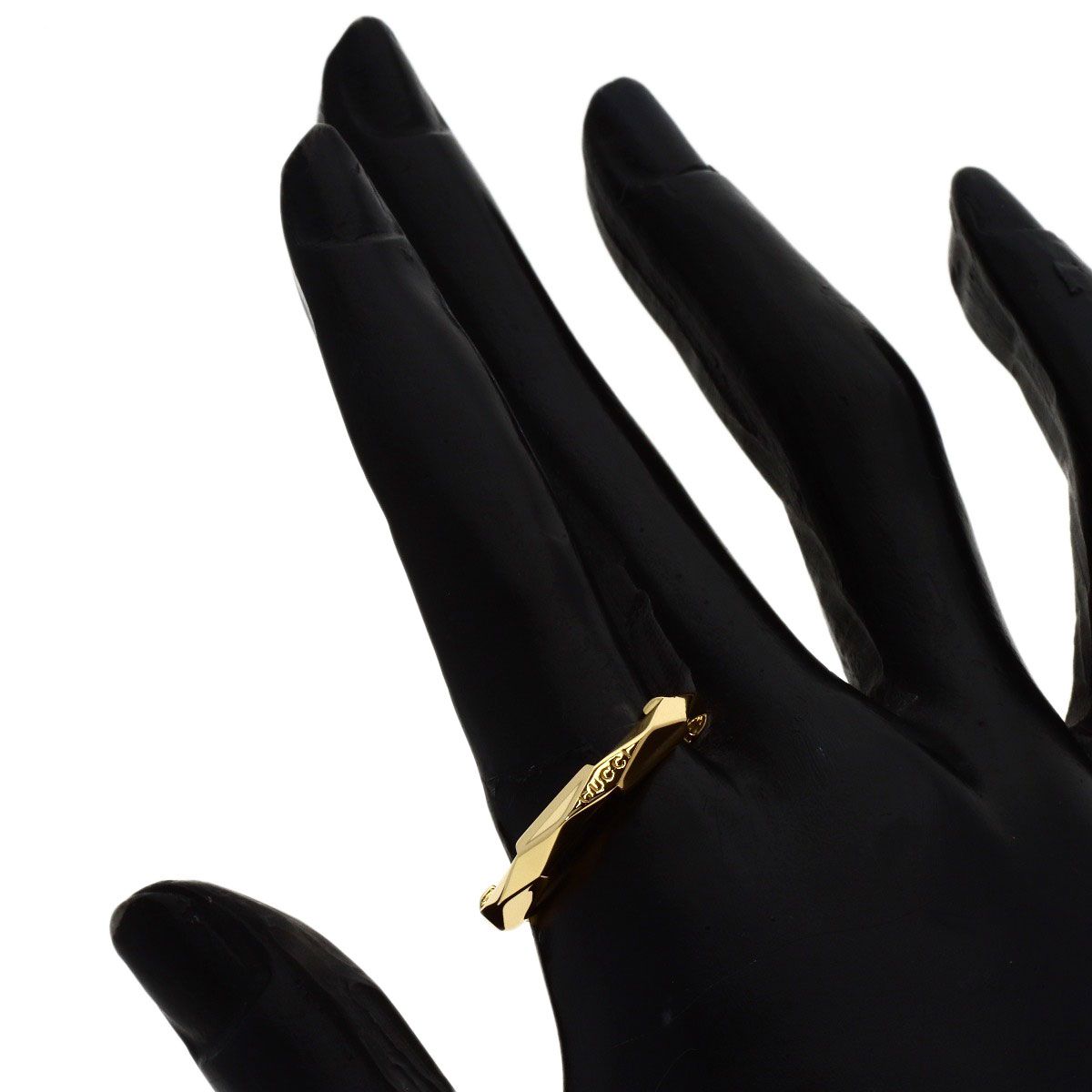 Gucci Studs Ring Link to Love 18k Yellow Gold — view 6