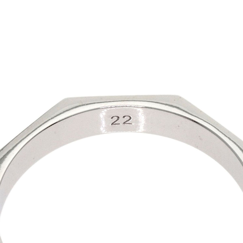 Gucci Octagonal Diamond Ring 18k White Gold — view 5