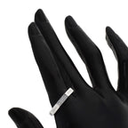 Gucci Octagonal Diamond Ring 18k White Gold — view 6