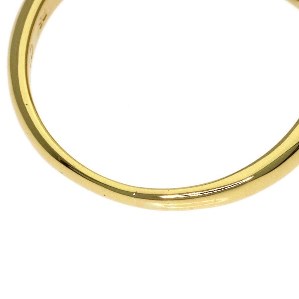 Dior Logo Diamond Ring 18k Yellow Gold — view 8