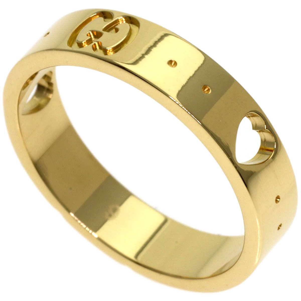 Gucci Icon Amour Ring 18k Yellow Gold