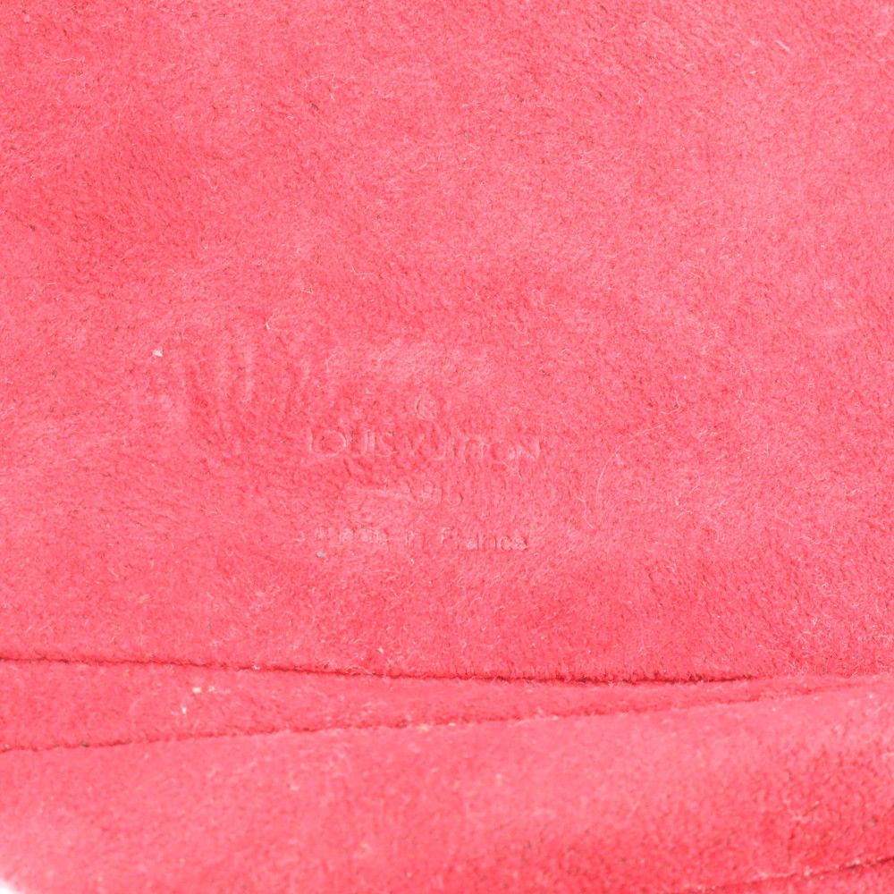 Louis Vuitton Epi Cannes Castilian Red Vanity Leather Handbag Tote — view 8
