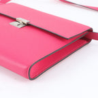 Hermes Click 16 Verso Leather 2-Way Shoulder Bag Crossbody Clutch — view 4