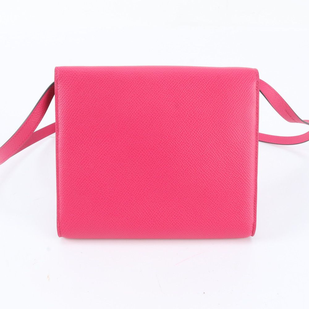Hermes Click 16 Verso Leather 2-Way Shoulder Bag Crossbody Clutch — view 3