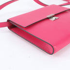 Hermes Click 16 Verso Leather 2-Way Shoulder Bag Crossbody Clutch — view 5