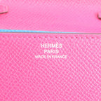 Hermes Click 16 Verso Leather 2-Way Shoulder Bag Crossbody Clutch — view 7
