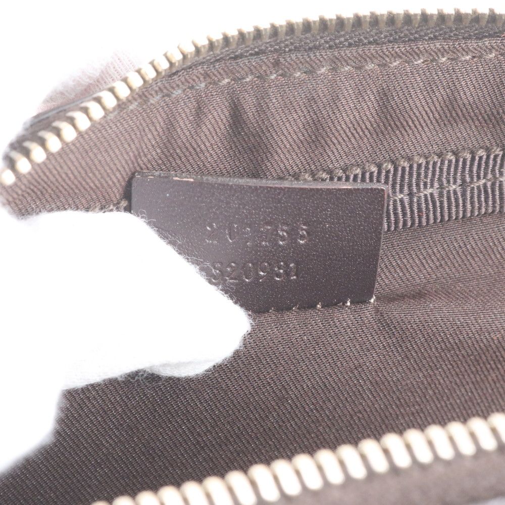 Gucci GG Supreme Leather Clutch Pouch Business — view 9