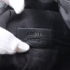 Gucci Guccissima Leather Tote Shoulder Hand Black — view 9