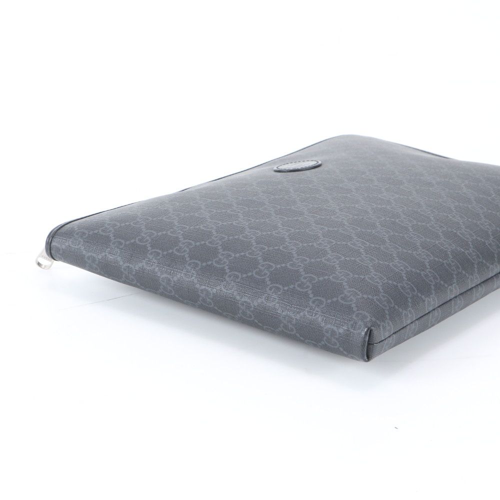 Gucci GG Supreme Leather Clutch Pouch Business — view 4