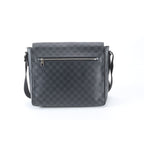 Louis Vuitton Damier Graphite District GM Leather Shoulder Bag Crossbody — view 3