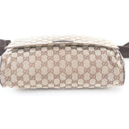 Gucci GG Canvas Leather Shoulder Bag Crossbody Messenger Business — view 6