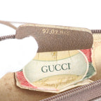 Gucci Vintage GG Supreme Leather Shoulder Bag Crossbody Hand Tote — view 9
