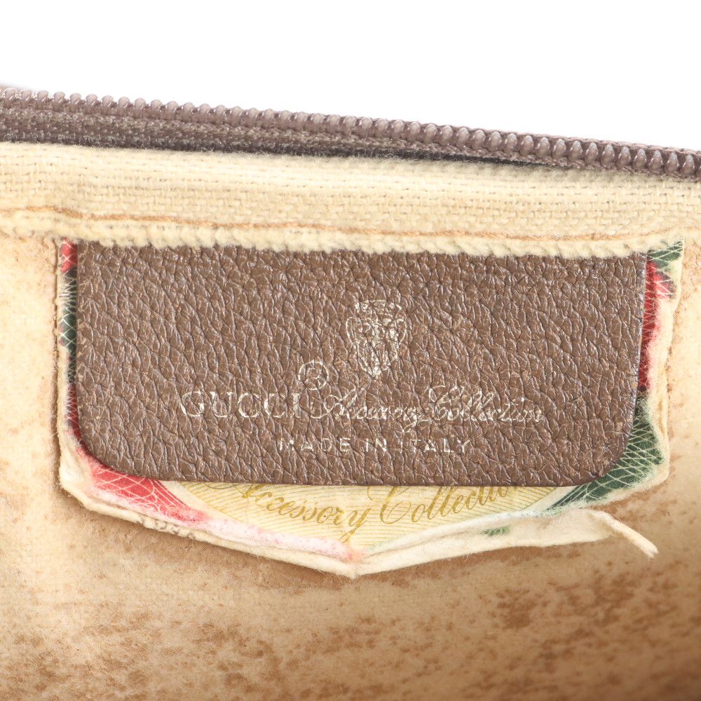 Gucci Vintage GG Supreme Leather Shoulder Bag Crossbody Hand Tote — view 8