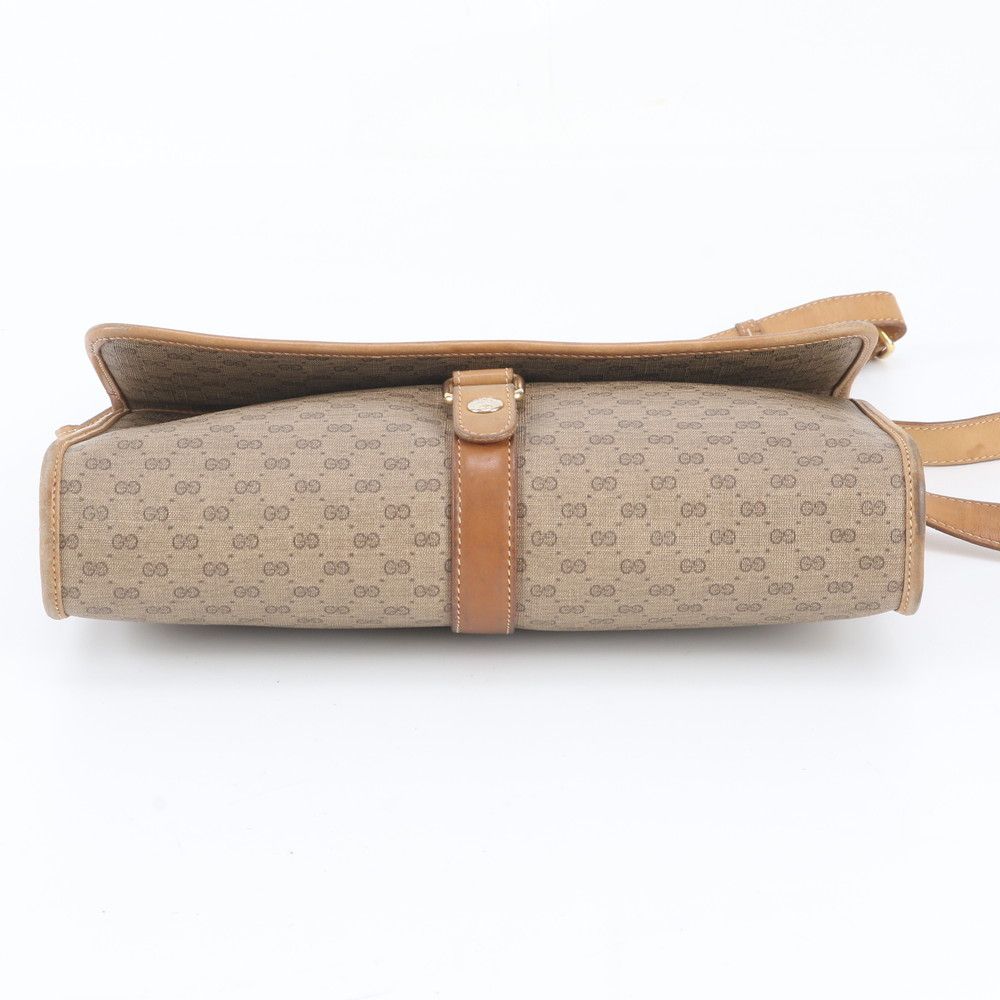 Gucci Micro GG Leather Shoulder Bag Crossbody Hand Tote — view 6