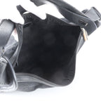 Gucci GG Canvas Leather Shoulder Bag Tote Hand Black — view 7