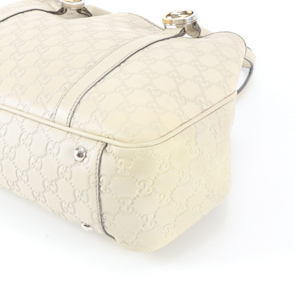 Gucci Guccissima GG Twins Leather Tote Shoulder Hand — view 4