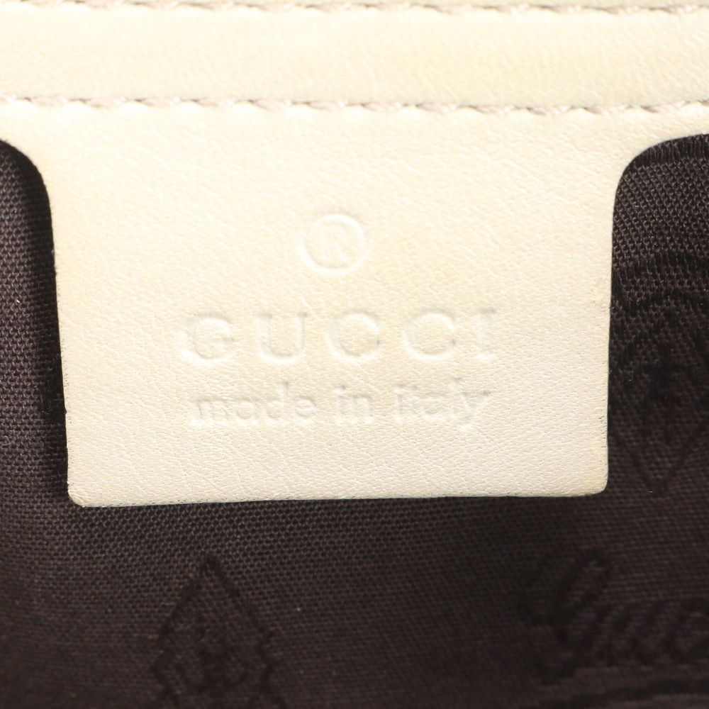 Gucci Guccissima GG Twins Leather Tote Shoulder Hand — view 8