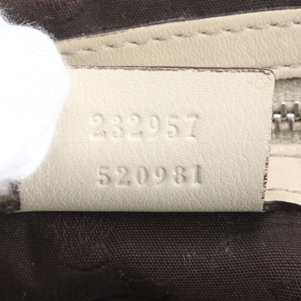 Gucci Guccissima GG Twins Leather Tote Shoulder Hand — view 9