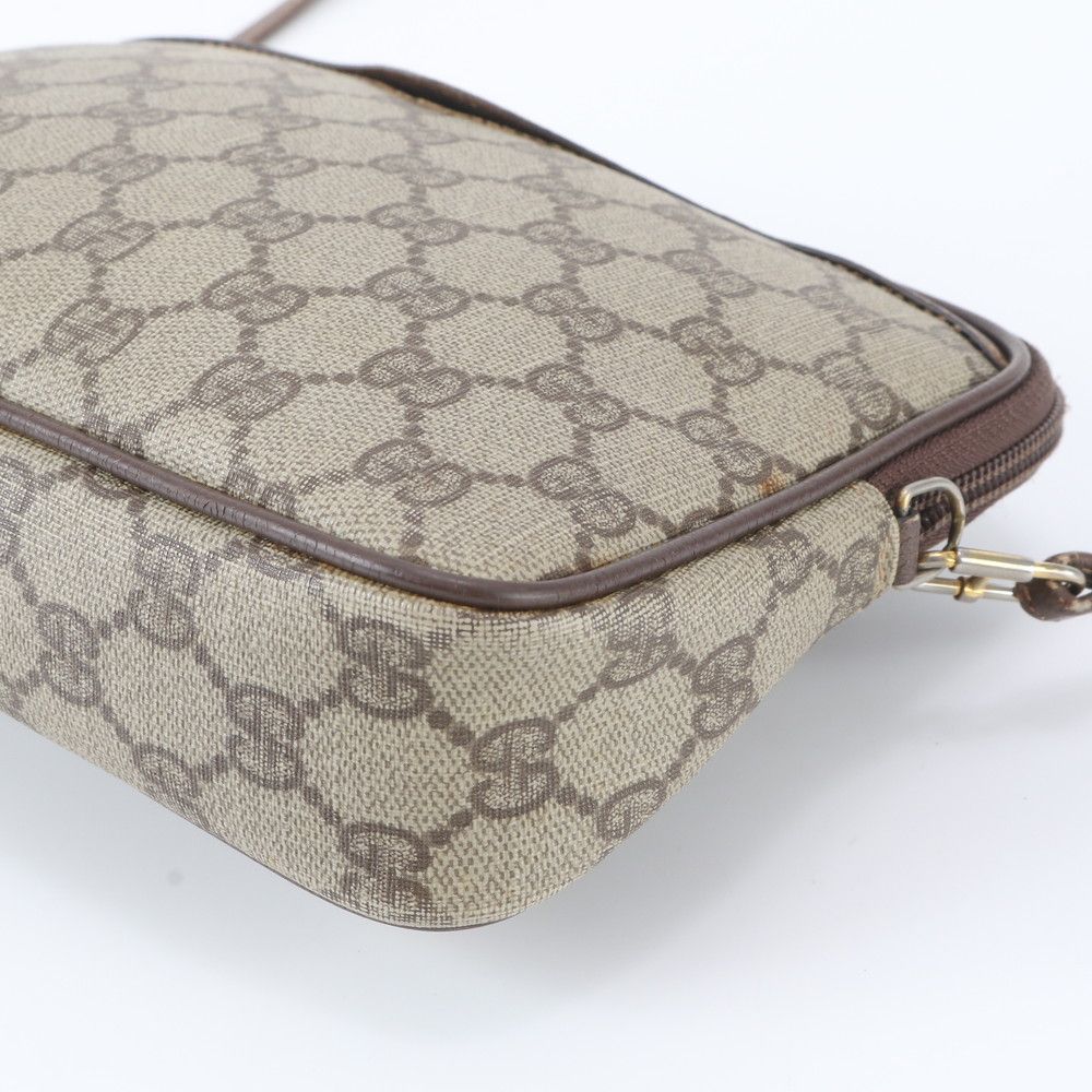 Gucci Vintage GG Supreme 004 58 Leather Shoulder Bag Crossbody Hand Tote — view 4