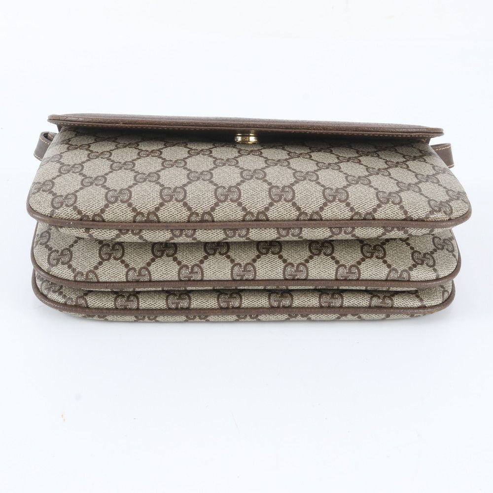 Gucci GG Supreme Leather 2-Way Shoulder Bag Crossbody Hand Tote — view 6