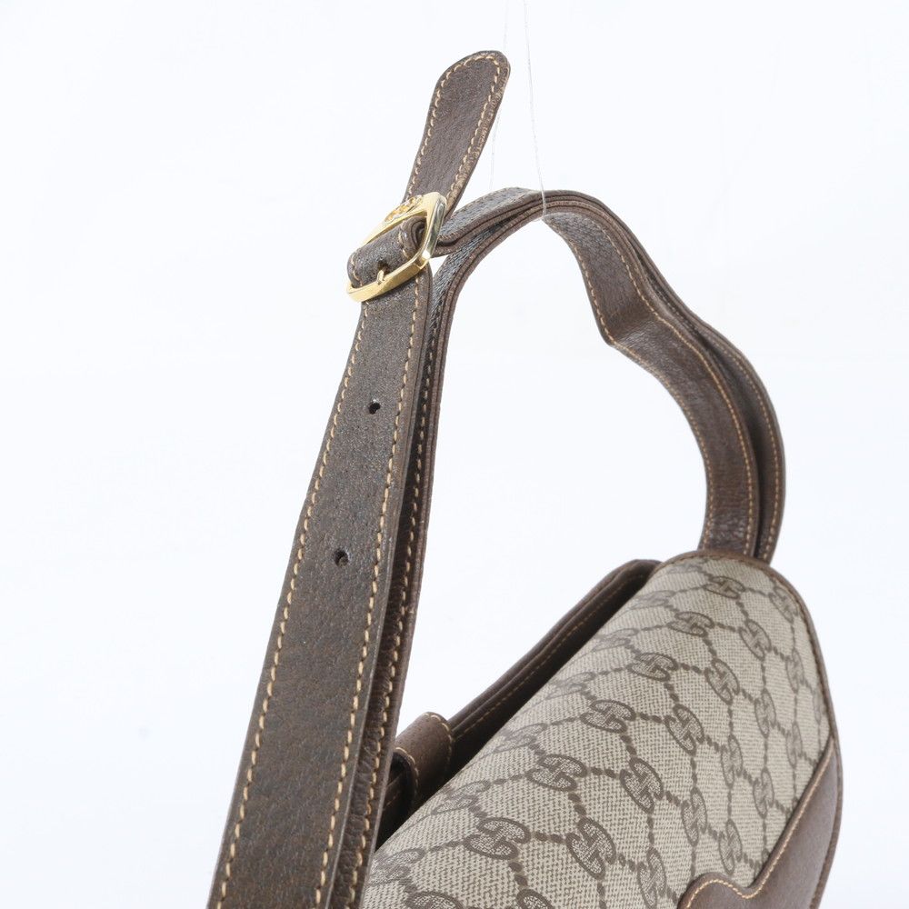 Gucci GG Supreme Leather 2-Way Shoulder Bag Crossbody Hand Tote — view 3