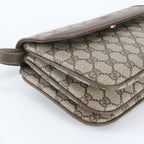Gucci GG Supreme Leather 2-Way Shoulder Bag Crossbody Hand Tote — view 7